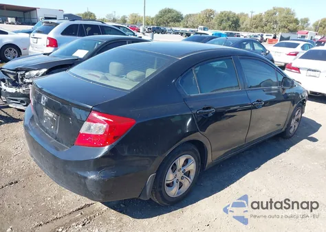 2012 Honda Civic Lx из США, поврежденный, VIN 19XFB2E59CE028430